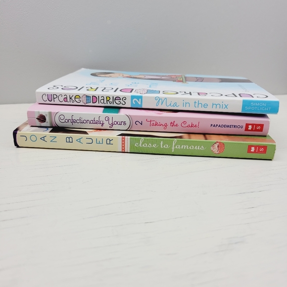 Culinary Teen Book Set Cupcake Diaries, Confectionately Yours, Close To Famous - Picture 7 of 7